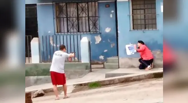 Policía de civil y en estado ebriedad apuntó con su arma a mujer