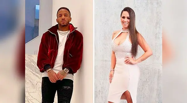 Jefferson Farfán y Melissa Klug en guerra