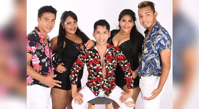 Giani Méndez junto a sus músicos Giani Méndez junto a sus músicos