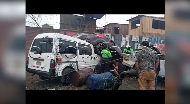 Accidente en Huachipa dejó dos personas heridas Accidente en Huachipa dejó dos personas heridas