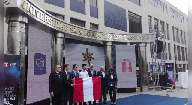 Stefano Peschiera portará la bandera en la ceremonia inaugural