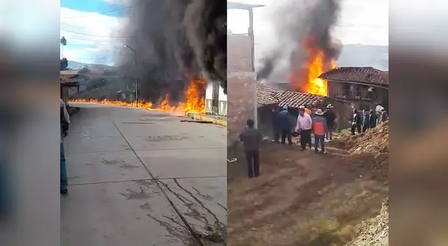 Incendio en grifo de La Libertad Incendio en grifo de La Libertad