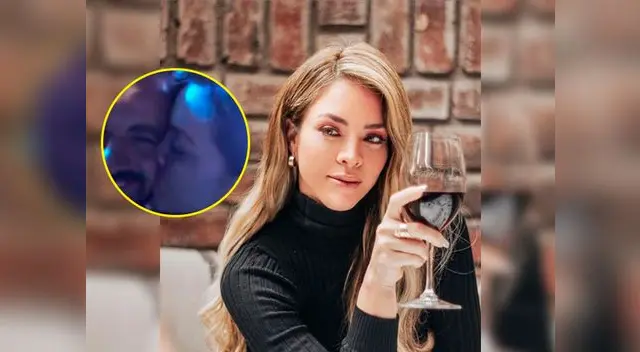 Sheyla Rojas se besa con empresario árabe en lujosa fiesta en Ibiza