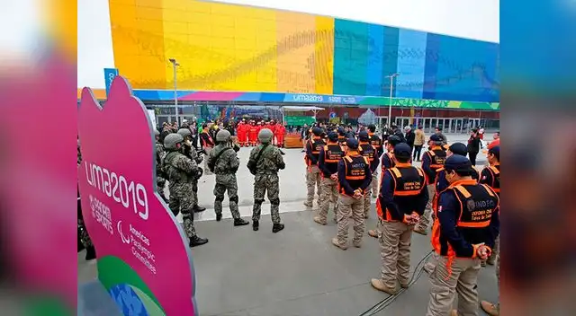 Lima 2019 presentó plan de seguridad Lima 2019 presentó plan de seguridad