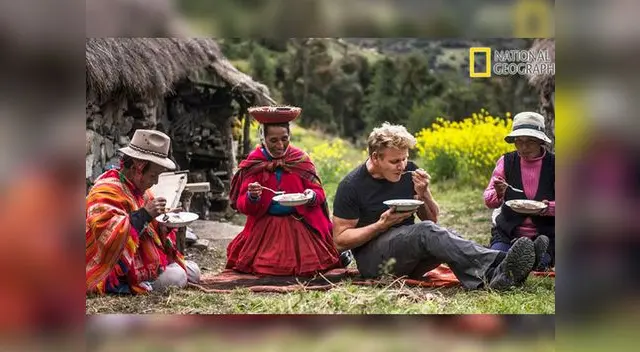 Gordon Ramsay inició su primera travesía gastronómica en Cusco