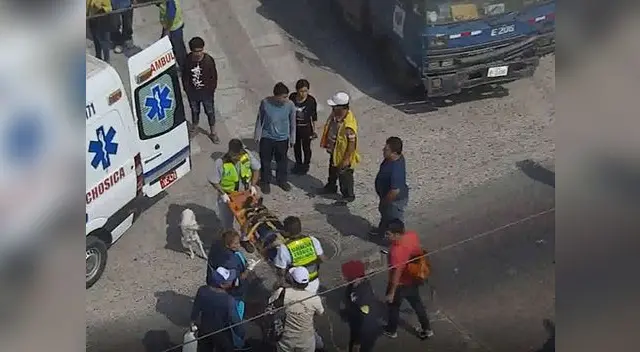 Accidente de tránsito en Chosica dejó aun menor herido Accidente de tránsito en Chosica dejó aun menor herido