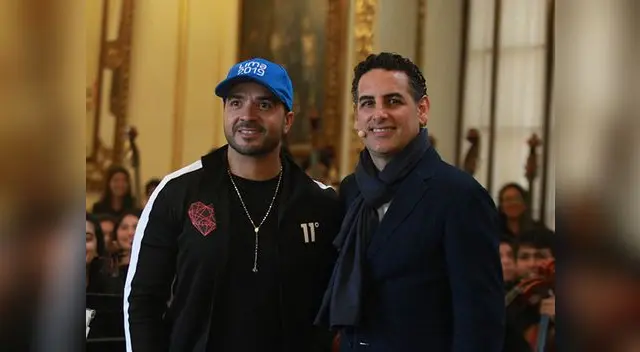 Luis Fonsi y Juan Diego Flórez juntos en ceremonia de apertura de Panamericanos 2019 Luis Fonsi y Juan Diego Flórez juntos en ceremonia de apertura de Panamericanos 2019