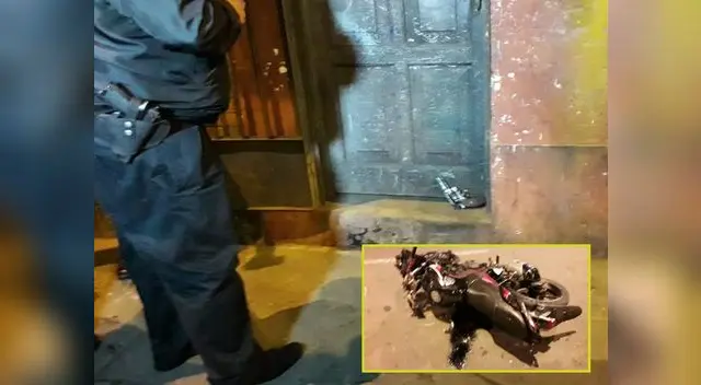 Delincuentes intentaron fugar en moto lineal Delincuentes intentaron fugar en moto lineal