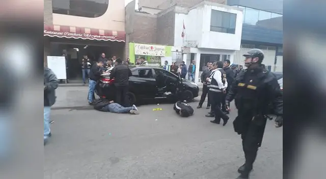 PNP detiene a 'Los Injertos de Collique' en una calle de Los Olivos