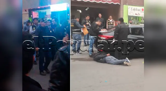 Daniel Urresti se presentó durante el operativo y recibió el pedido de los vecinos