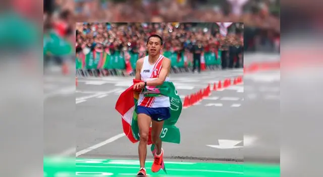 El fondista peruano Cristhian Pacheco consiguió la segunda medalla de oro para nuestro país en los Juegos Panamericanos 2019