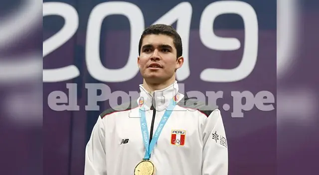 El deportista Diego Elías superó al colombiano Miguel Rodríguez 3-1 en la final de Squash singles en los Juegos Panamericanos 2019
