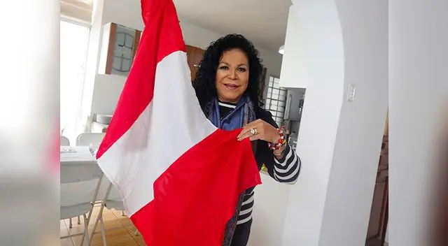 Eva Ayllón se empezó a cuidar por problemas de salud