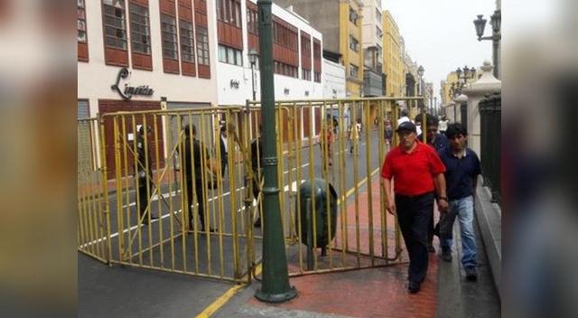 Tome sus precauciones por vías cerradas en Fiestas Patrias
