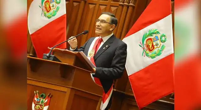 Presidente Martín Vizcarra hace referencia al caso Tía María Presidente Martín Vizcarra hace referencia al caso Tía María