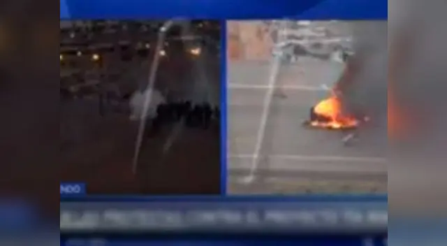 Dos heridos y un detenido más serían el resultado de esta jornada de protestas Dos heridos y un detenido más serían el resultado de esta jornada de protestas