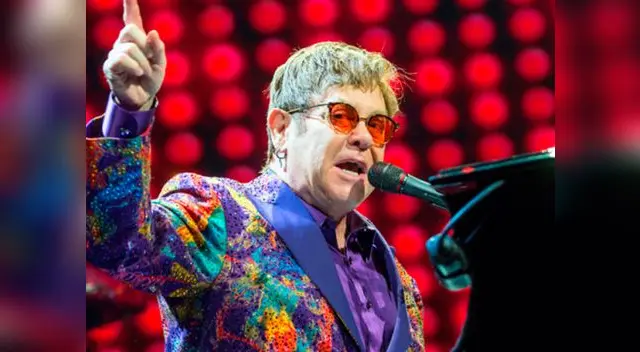 Elton John libre de drogas