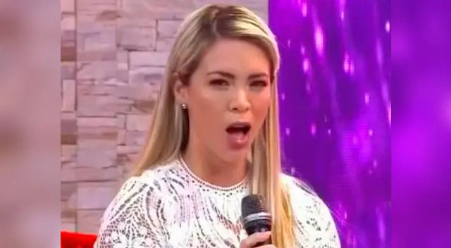 Sheyla Rojas ‘huye’ de las cámaras de Magaly Medina luego de regresar de Grecia