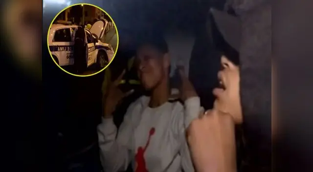 El choque no dejó ninguna persona herida El choque no dejó ninguna persona herida