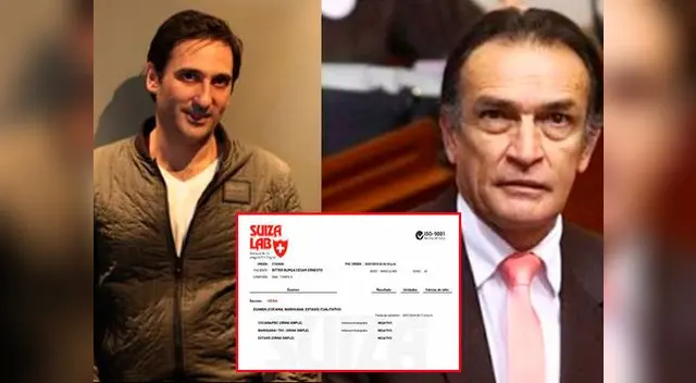 César Ritter mostró examen toxicológico y cumplió con reto lanzado por Becerril César Ritter mostró examen toxicológico y cumplió con reto lanzado por Becerril