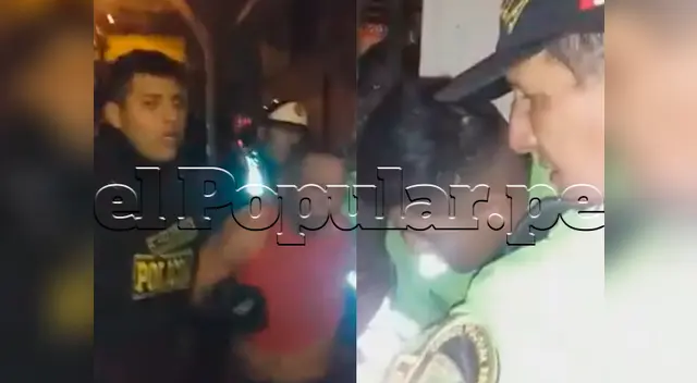 Los policías debieron de hacer disparos al aire para lograr escapar de la turba que intentaba detenerlos