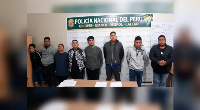 Los sujetos tenían en su poder una granada de guerra y todos cuentan con antecedentes penales