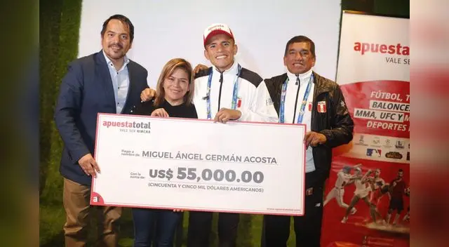 Miguel Ángel Germán nos representó en los Juegos Panamericanos Lima 201
