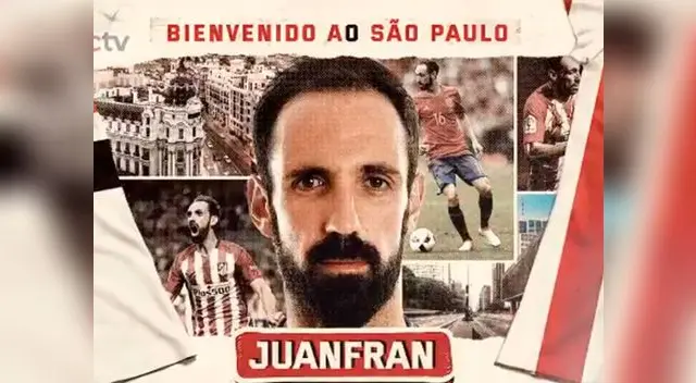 Juanfran Torres nuevo jugador del Sao Paulo