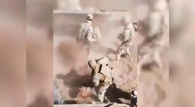 Rito serviría para preparar a los militares en próximos enfrentamientos Rito serviría para preparar a los militares en próximos enfrentamientos