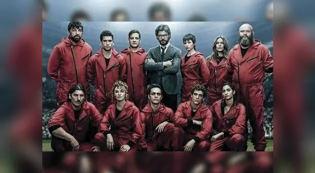 La Casa de Papel se emite en la plataforma de Netflix La Casa de Papel se emite en la plataforma de Netflix