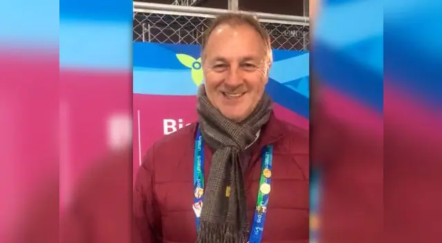 Jorge Muñoz se mostró feliz por las medallas conseguidas por la delegación peruana