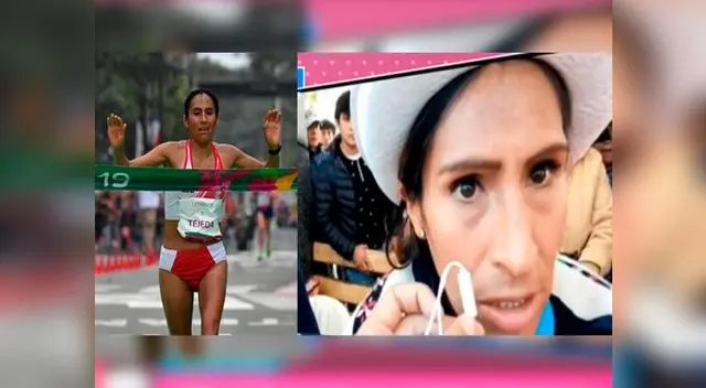 Gladys Tejeda hizo la promesa de traer la medalla de oro en Tokio 2020 Gladys Tejeda hizo la promesa de traer la medalla de oro en Tokio 2020