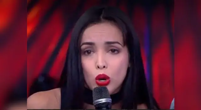 Rosángela Espinoza cuestionó el procedimiento de las votaciones vía web para que se supiera quienes se quedaban en sentencia en Esto es guerra Rosángela Espinoza cuestionó el procedimiento de las votaciones vía web para que se supiera quienes se quedaban en sentencia en Esto es guerra