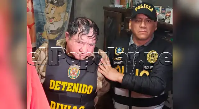 Las personas fueron detenidas en medio de un operativo de la PNP