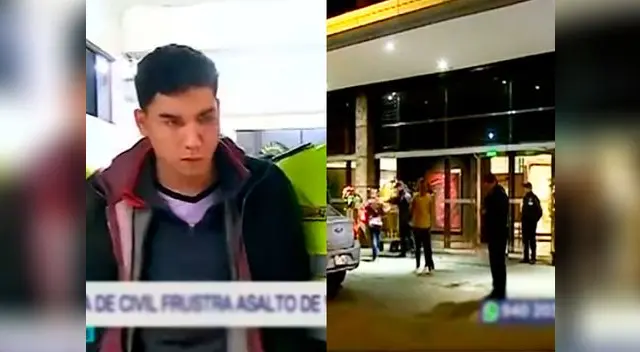 Policía de civil frusta asalto en Miraflores Policía de civil frusta asalto en Miraflores