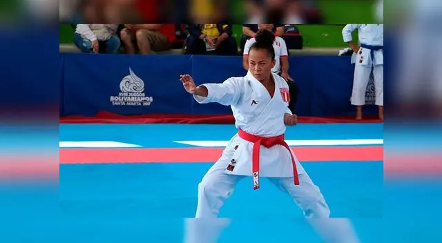 Ingrid Aranda gana medalla en la modalidad karate kata individual en los Juegos Panamericanos 2019