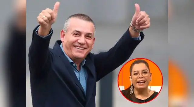 Daniel Urresti celebra salida de Milagros Leiva de programa