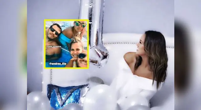 Crecen los rumores de un romance entre Angie Arizaga y el empresario whiskero Carlos Eyzaguirre 
