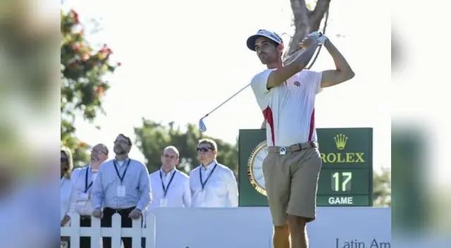 Golfista peruano Luis Fernando Barco está dentro del top 5 a llevarse la medalla de oro Golfista peruano Luis Fernando Barco está dentro del top 5 a llevarse la medalla de oro