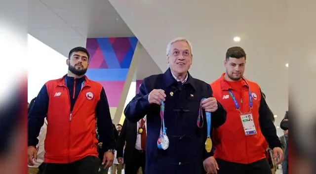Piñera felicitó a Perú por la organización de los Panamericanos