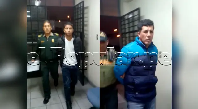 Los sujetos fueron detenidos por los efectivos de la PNP de Callao gracias a un rápido operativo