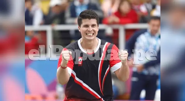 Kevin Martínez gana la final de frontón masculino y Perú suma 10 medallas de oro