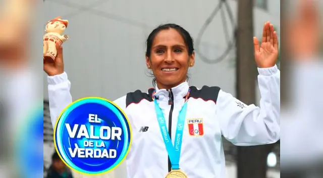 La fondista peruana Gladys Tejeda estará este sábado a las 10:00 p.m. en El valor de la verdad La fondista peruana Gladys Tejeda estará este sábado a las 10:00 p.m. en El valor de la verdad
