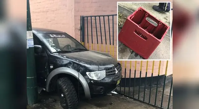 Accidente de tránsito dejó a una persona herida, en Surco Accidente de tránsito dejó a una persona herida, en Surco