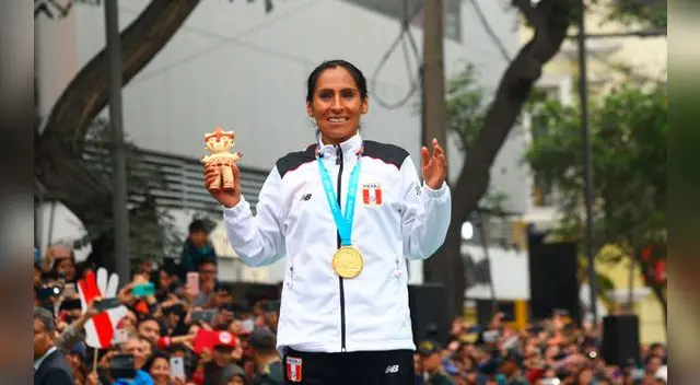 Inés Melchor ganó medalla de oro en la Maratón en los Juegos Panamericanos 2019