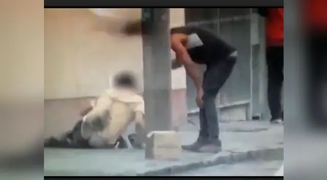 Denuncian agresión en Cercado de Lima