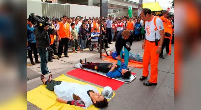  Simulacro Nacional de Sismo y Tsunami mañana jueves