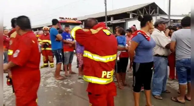 Bomberos controlaron incendio pese a dificultades