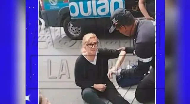 La reconocida actriz Katia Condos fue translada a un clínica local