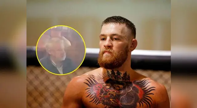 Conor McGregor agrede a un anciano por no aceptar un vaso de whisky